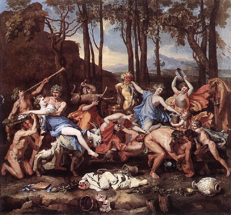 POUSSIN, Nicolas The Triumph of Pan sg oil painting picture
